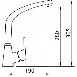 Clever Смеситель для кухни S12 ELEGANCE C1 SC – фотография-2